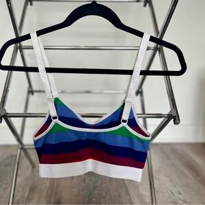 Rainbow bralette top